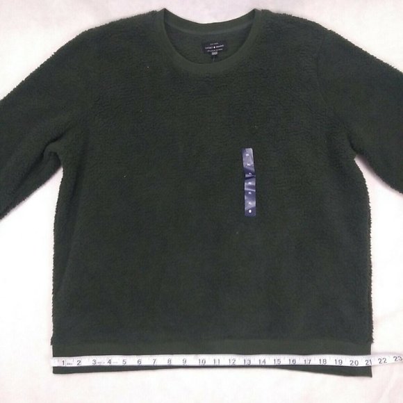 Lucky Brand Sweatshirt XL All Cotton Sherpa - Picture 7 of 13